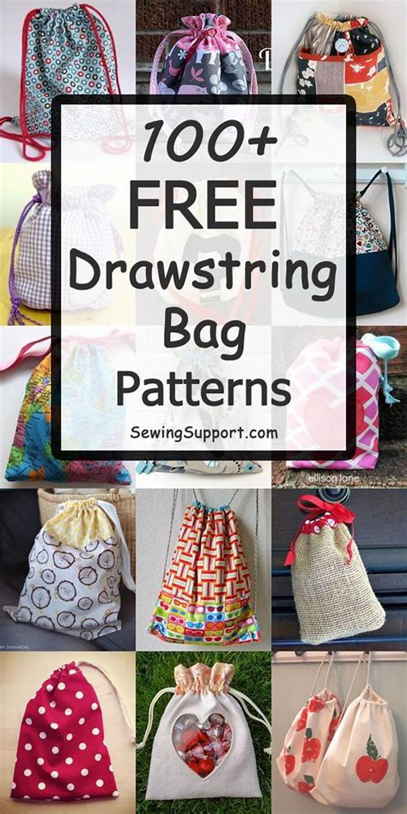 Free Pattern For Drawstring Bag