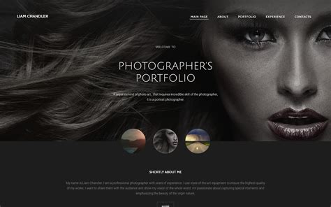 Free Photography Web Templates