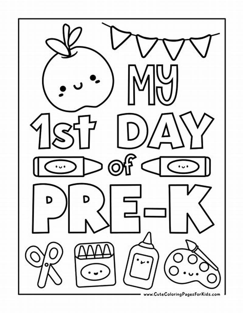 Free Pre K Downloadable Program For Coloring Sheets