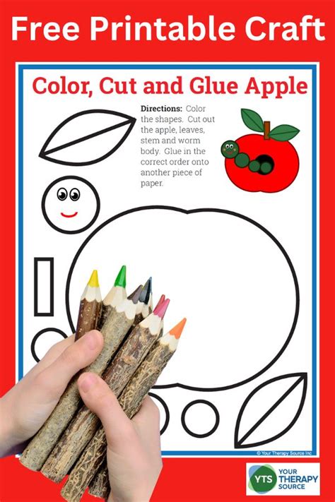 Free Printable Apple Crafts