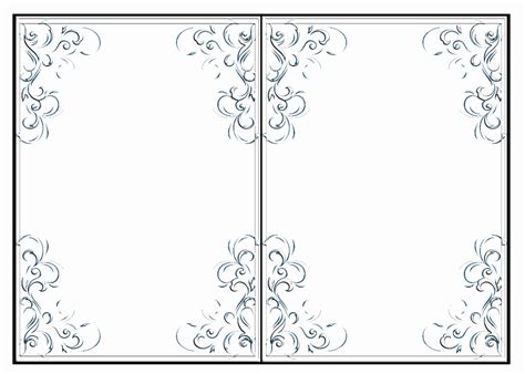 Free Printable Blank Card Template