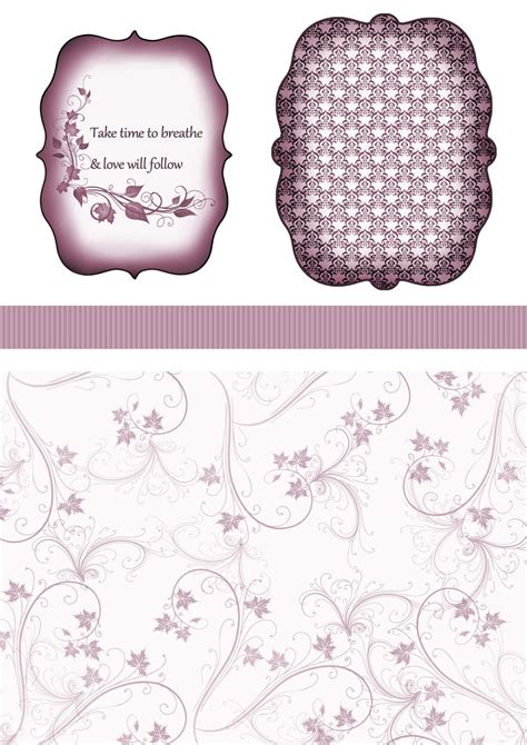 Free Printable Card Making Templates