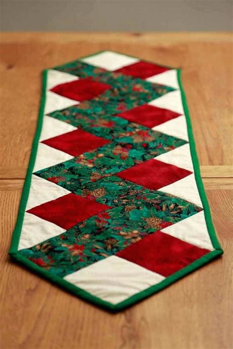 Free Printable Christmas Table Runner Patterns