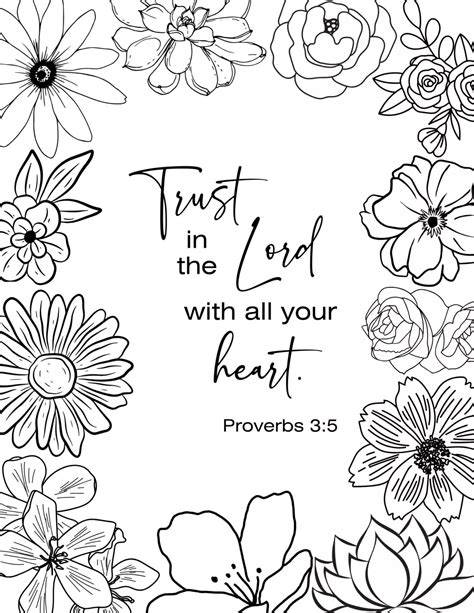 Free Printable Coloring Pages For Adults Bible Verses