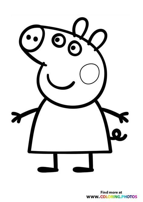 Free Printable Coloring Pages For Kids Peppa Pig