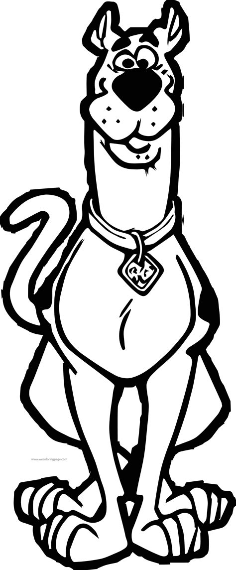 Free Printable Coloring Pages Scooby Doo