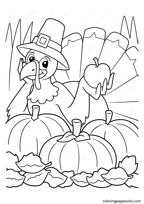 Free Printable Coloring Sheets Thanksgiving