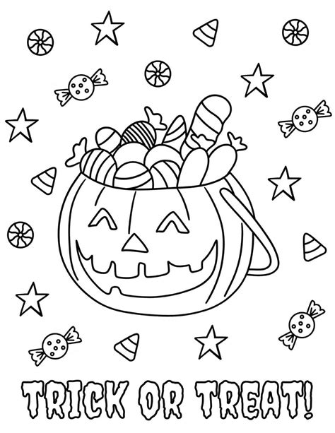 Free Printable Colouring Pages Halloween