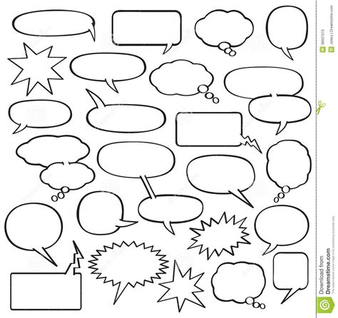 Free Printable Comic With Blank Dialogue Bubbles Printable