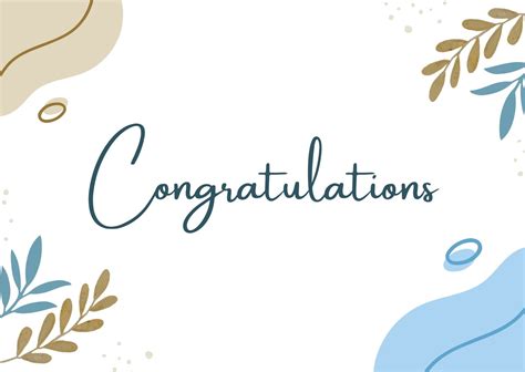 Free Printable Congrats Cards