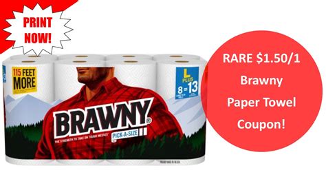 Free Printable Coupons For Brawny Paper Towels