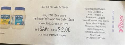 Free Printable Coupons For Mayonnaise