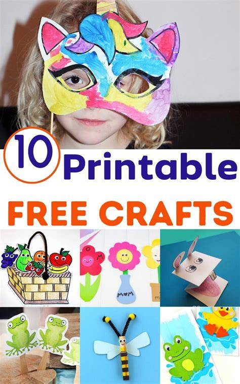 Free Printable Crafts For Preschoolers