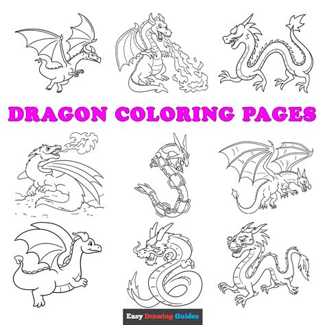 Free Printable Dragon Pictures