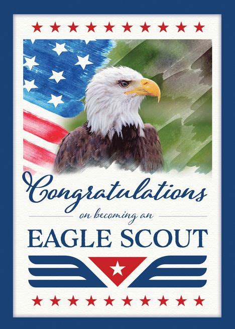 Free Printable Eagle Scout Congratulations Card