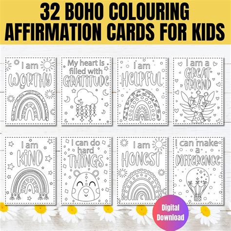 Free Printable Encouragement Cards To Color