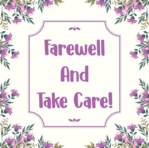 Free Printable Farewell Cards