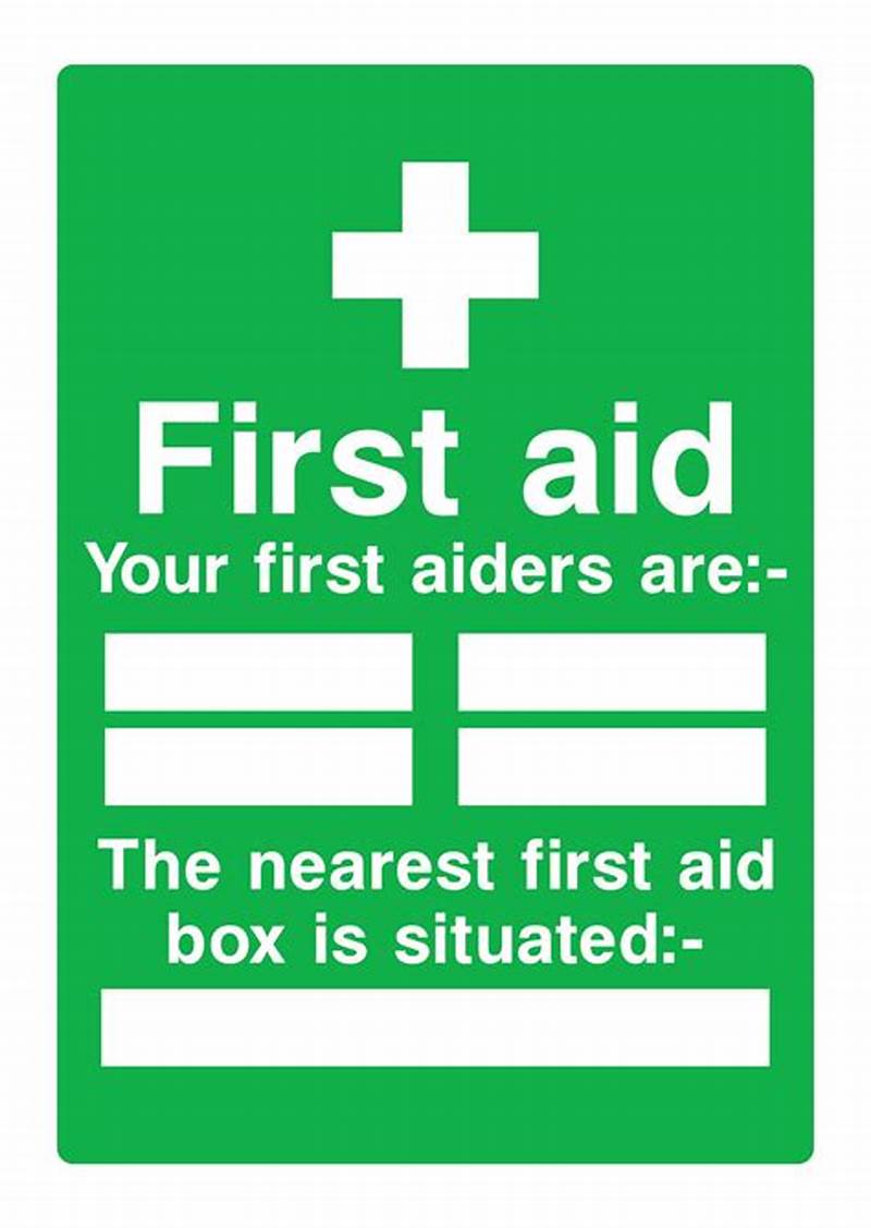 Free Printable First Aid Sign