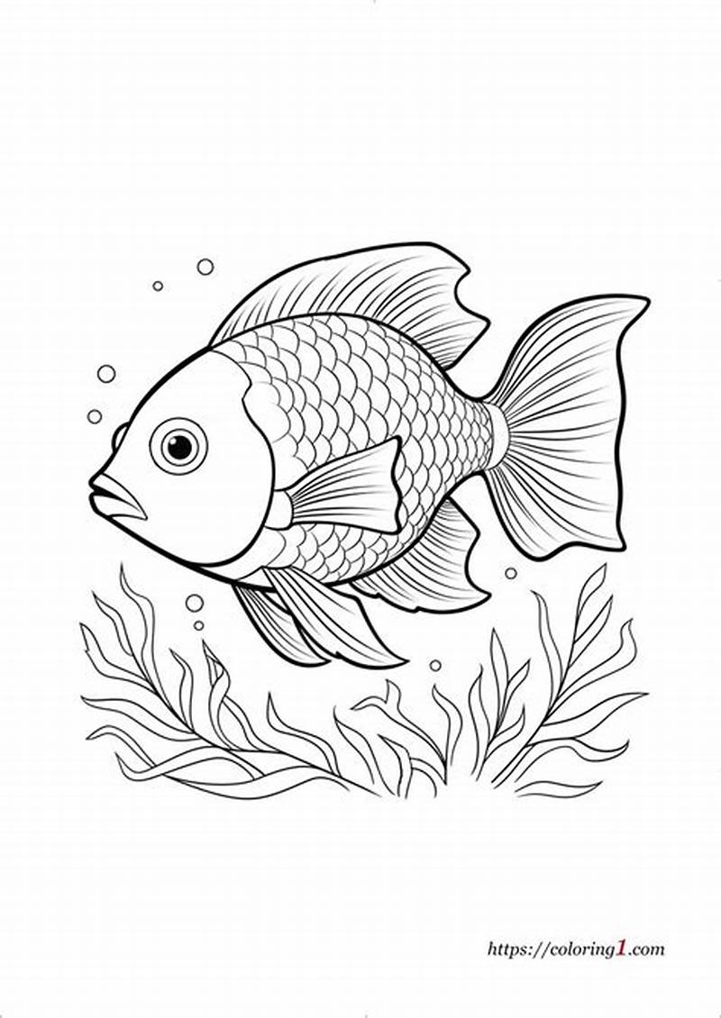 Free Printable Fish Pictures To Color