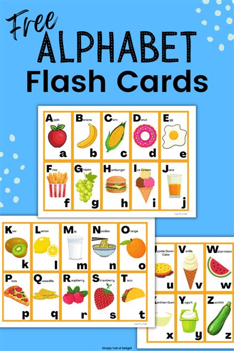 Free Printable Flash Cards
