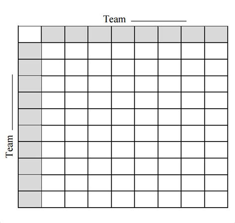 Free Printable Football Pool Sheets