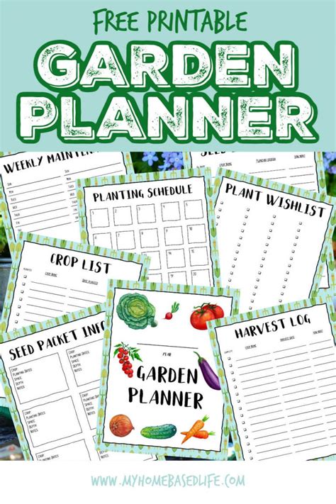 Free Printable Garden Planner