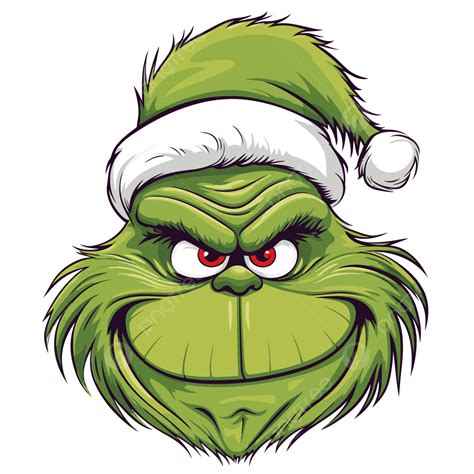 Free Printable Grinch Face Printable
