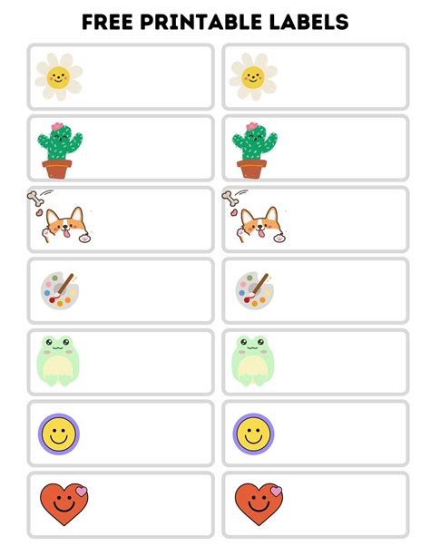 Free Printable Labels