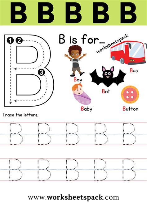 Free Printable Letter B
