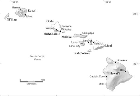 Free Printable Map Of Hawaii Names Of Islands