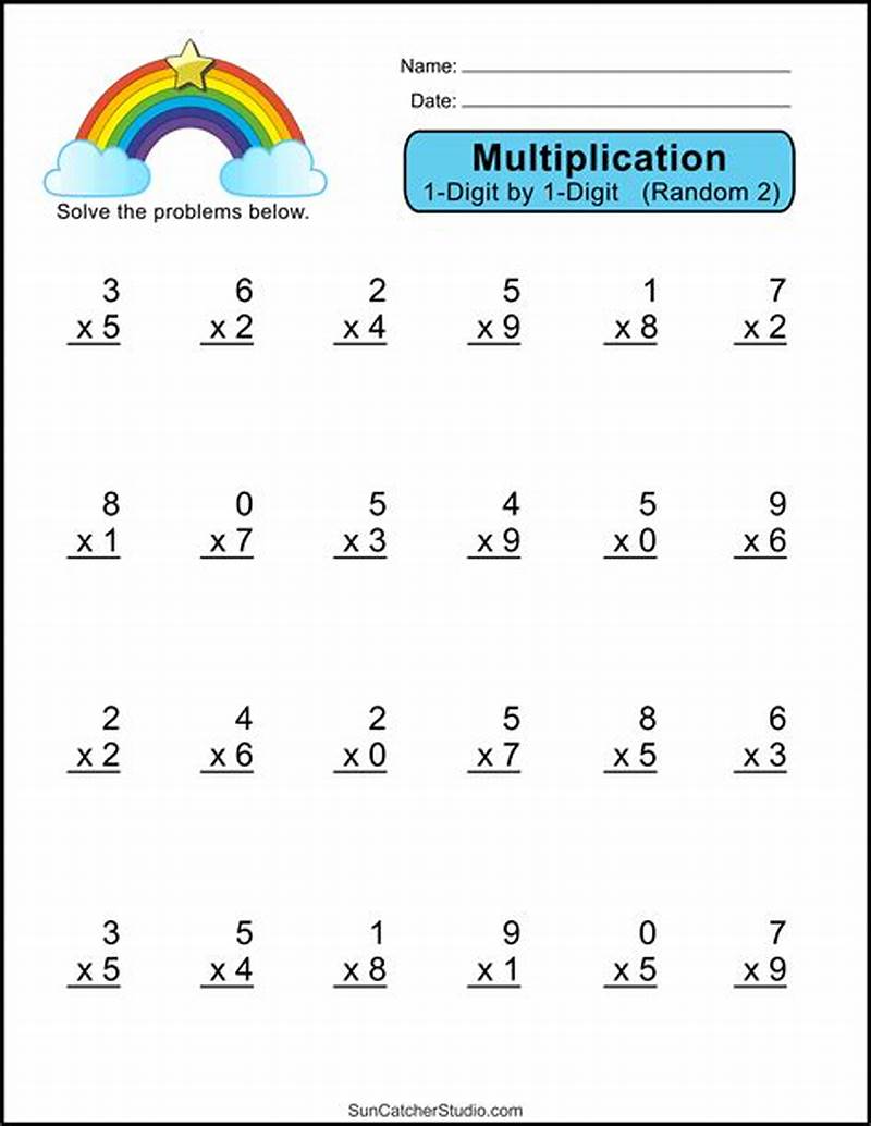 Free Printable Math Worksheets With Answers