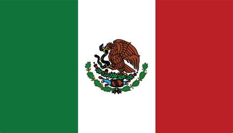 Free Printable Mexico Flag
