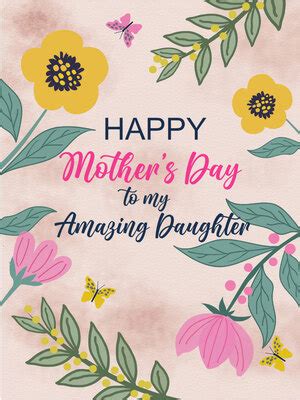 Free Printable Mothers Day Cards For Daughter
