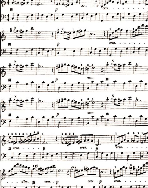 Free Printable Music Sheet