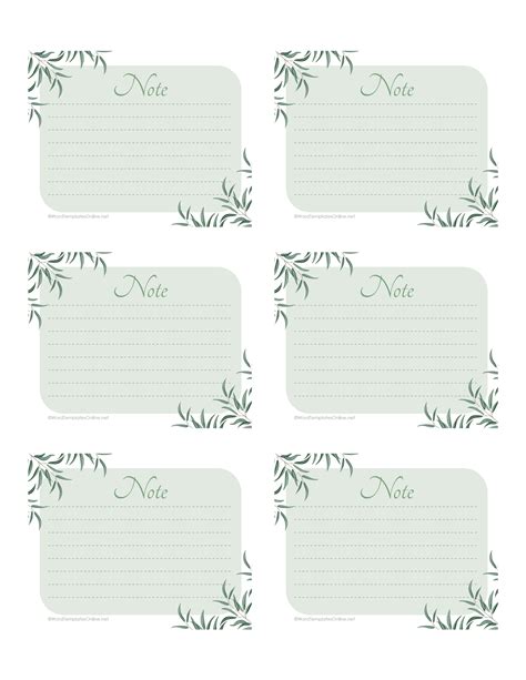 Free Printable Note Cards Red White And Blue Borders