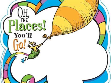 Free Printable Oh The Places Youll Go
