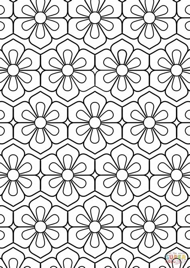 Free Printable Pattern Coloring Pages
