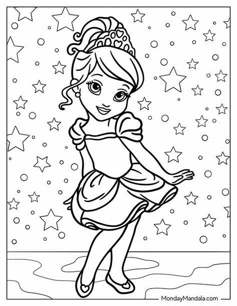 Free Printable Princess Pictures To Color