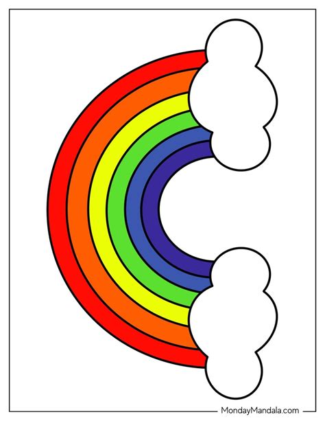 Free Printable Rainbow Pictures