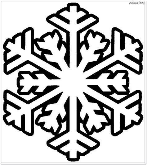 Free Printable Snowflake Coloring Sheets