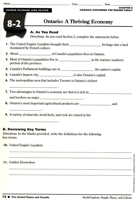 Free Printable Social Studies Worksheets For 8th Grade