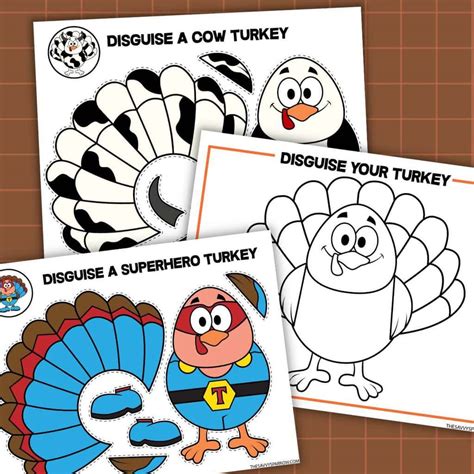 Free Printable Turkey Disguise Printable