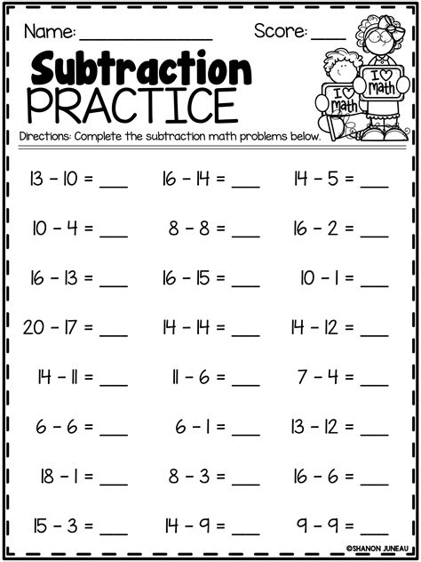 Free Printable Worksheets For 1st Grade