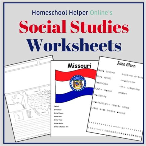 Free Printable Worksheets Social Studies