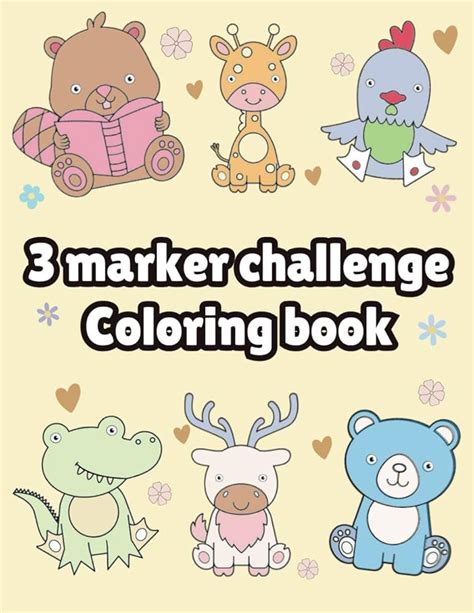 Free Printables To Do The Three Marker Challenge