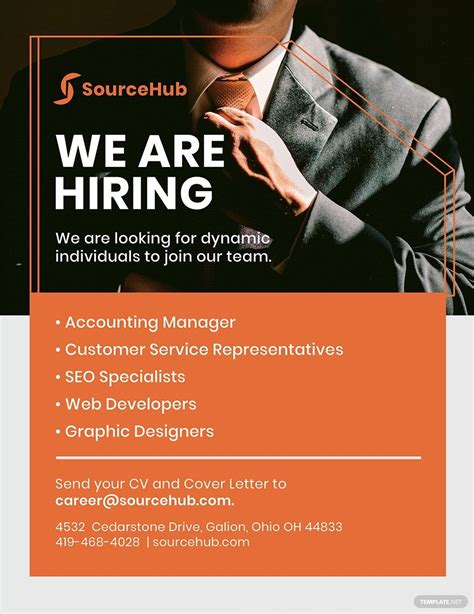 Free Recruitment Flyer Template