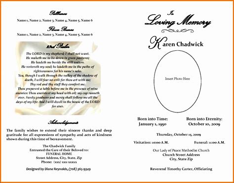 Free Sample Obituary Template