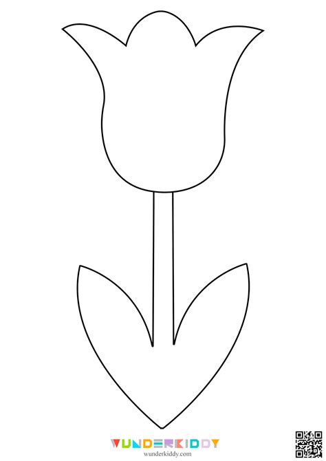 Free Tulip Template