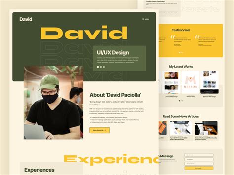 Free Web Design Portfolio Templates