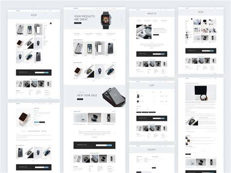 Free Webshop Template